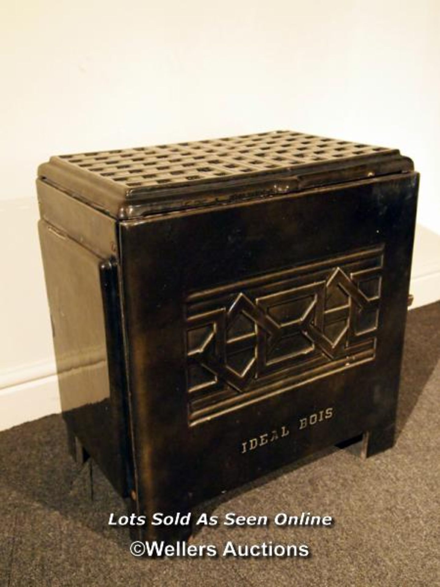 *IDEAL BOIS STOVE / ITEM LOCATION: MANCHESTER (M15), FULL ADDRESS WILL BE GIVEN TO SUCCESSFUL BIDDER