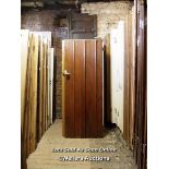 *X10 COTTAGE STYLE LEDGED PLANKED DOORS, MEASUREMENTS VARY - SMALLEST 196CM (H) X 75CM (W) X 1.8CM (