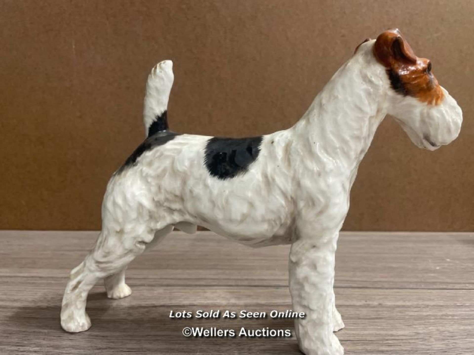 ROYAL DOULTON AIREDALE TERRIER HN1007 CRACKLEY STARTLER - Image 2 of 8