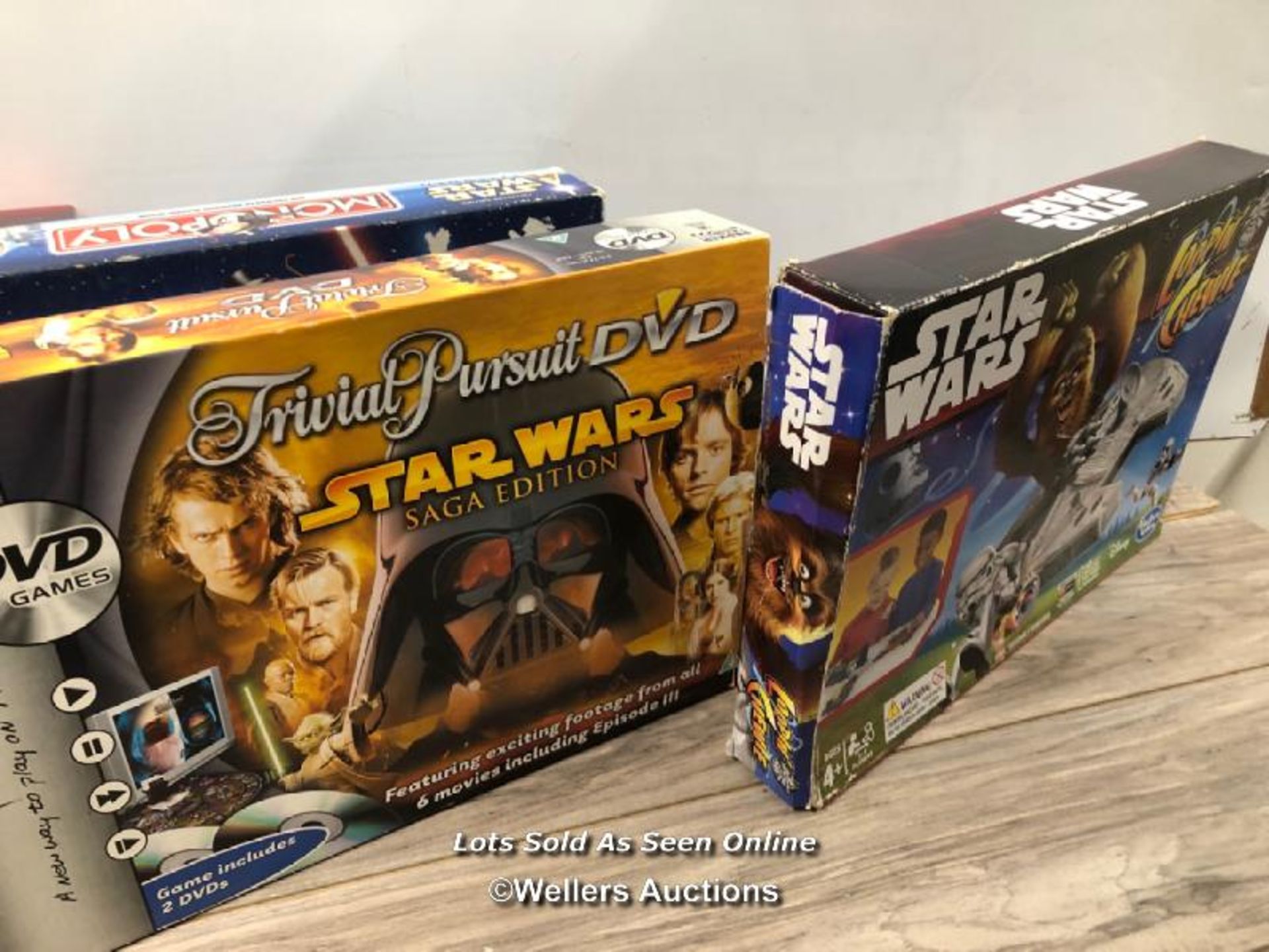 STAR WARS - FOUR BOARD GAMES INCLUDING MONOPOLY - Image 3 of 3