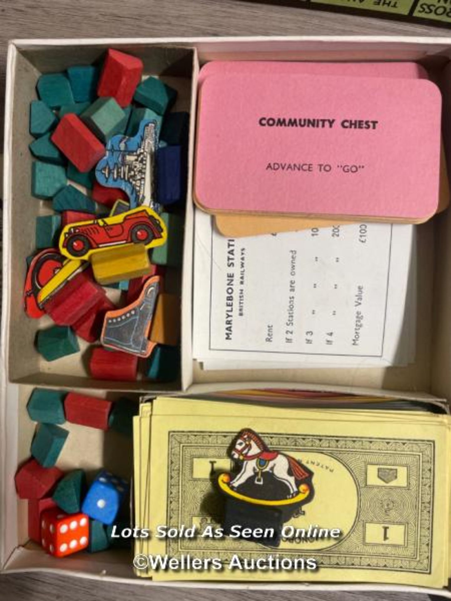 MONOPOLY SET INCLUDING BOARD - Image 2 of 3