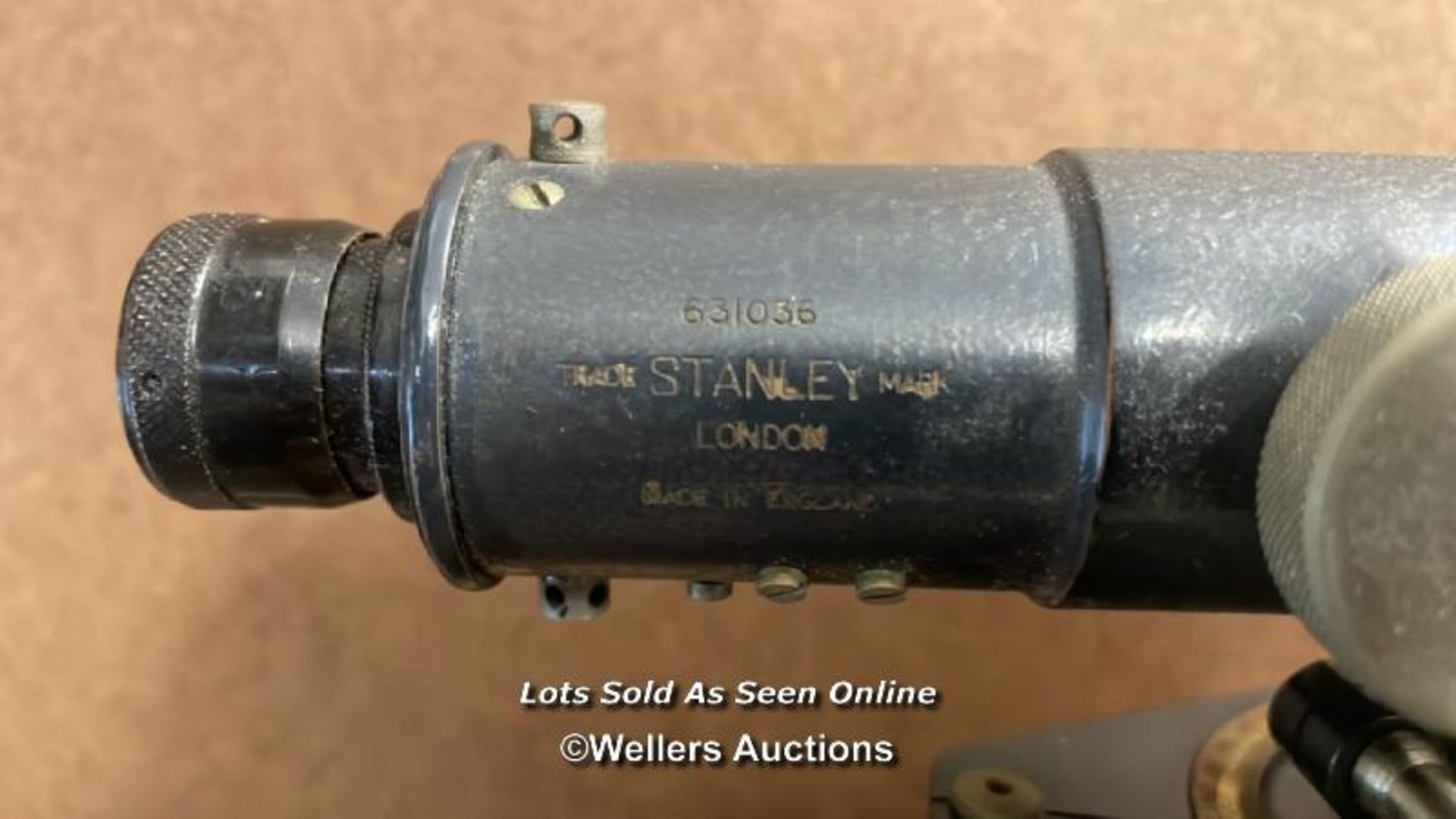 STANLEY OF LONDON THEODOLITE IN ORIGINAL BOX NO. 631036 - Image 3 of 8