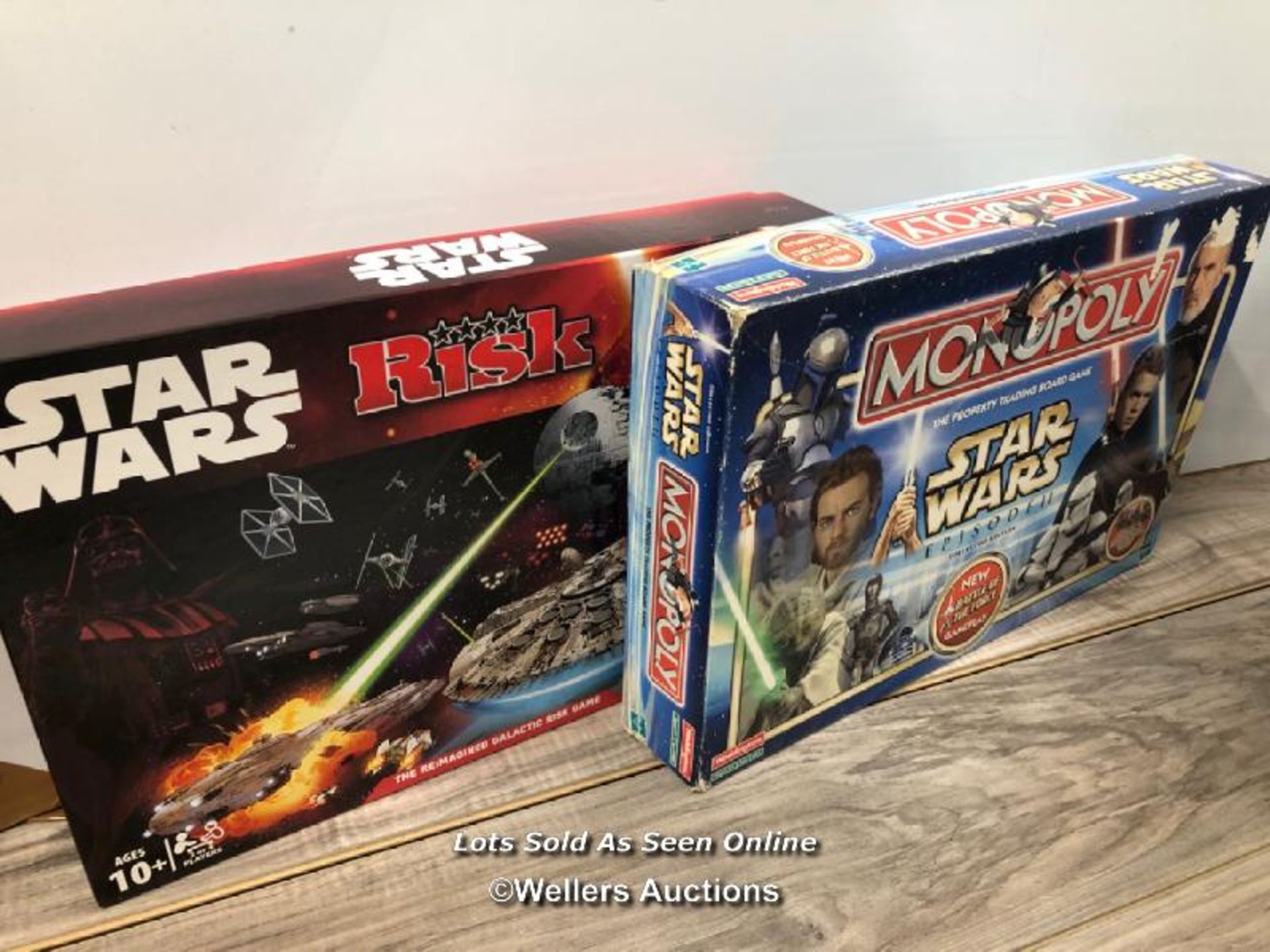 STAR WARS - FOUR BOARD GAMES INCLUDING MONOPOLY - Image 2 of 3