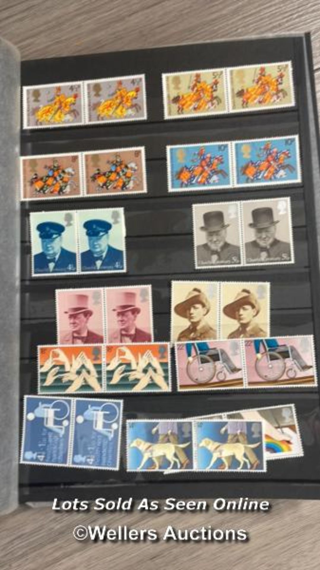 ALBUM OF 20TH CENTURY BRITISH STAMPS - Image 2 of 19