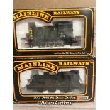 MAINLINE RAILWAYS 00 GAUGE, TWO 0-6-0 LOCOMOTIVES, BOXED, SEE PHOTOS FOR DETAILS