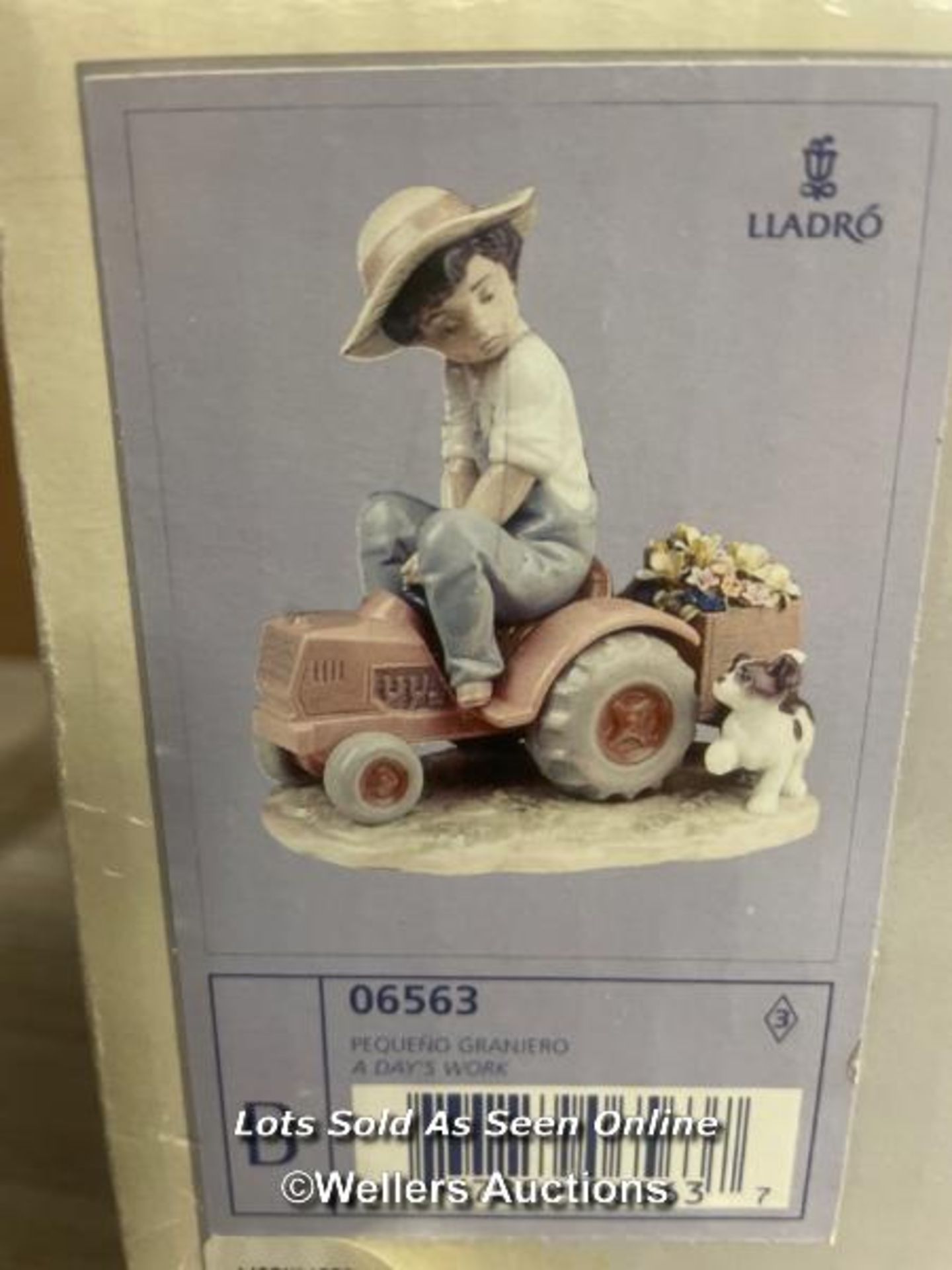 LLADRO " A DAY'S WORK" NO.06563, BOXED - Image 10 of 10