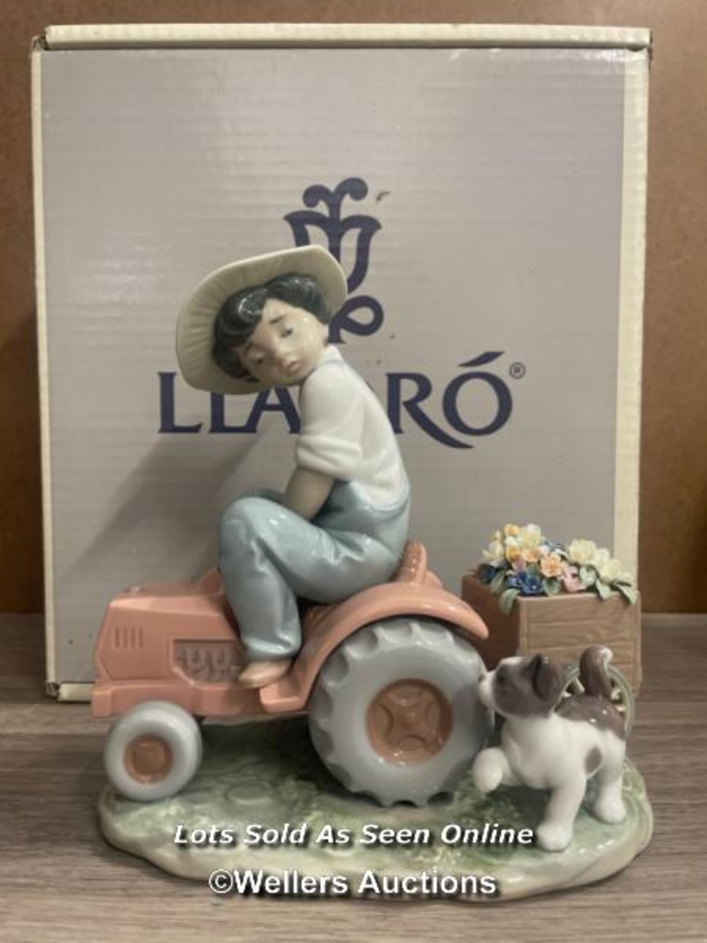LLADRO " A DAY'S WORK" NO.06563, BOXED