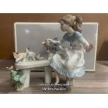 LLADRO "MEAL TIME" NO.06109, BOXED