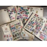 GROUP OF STAMP ALBUMS