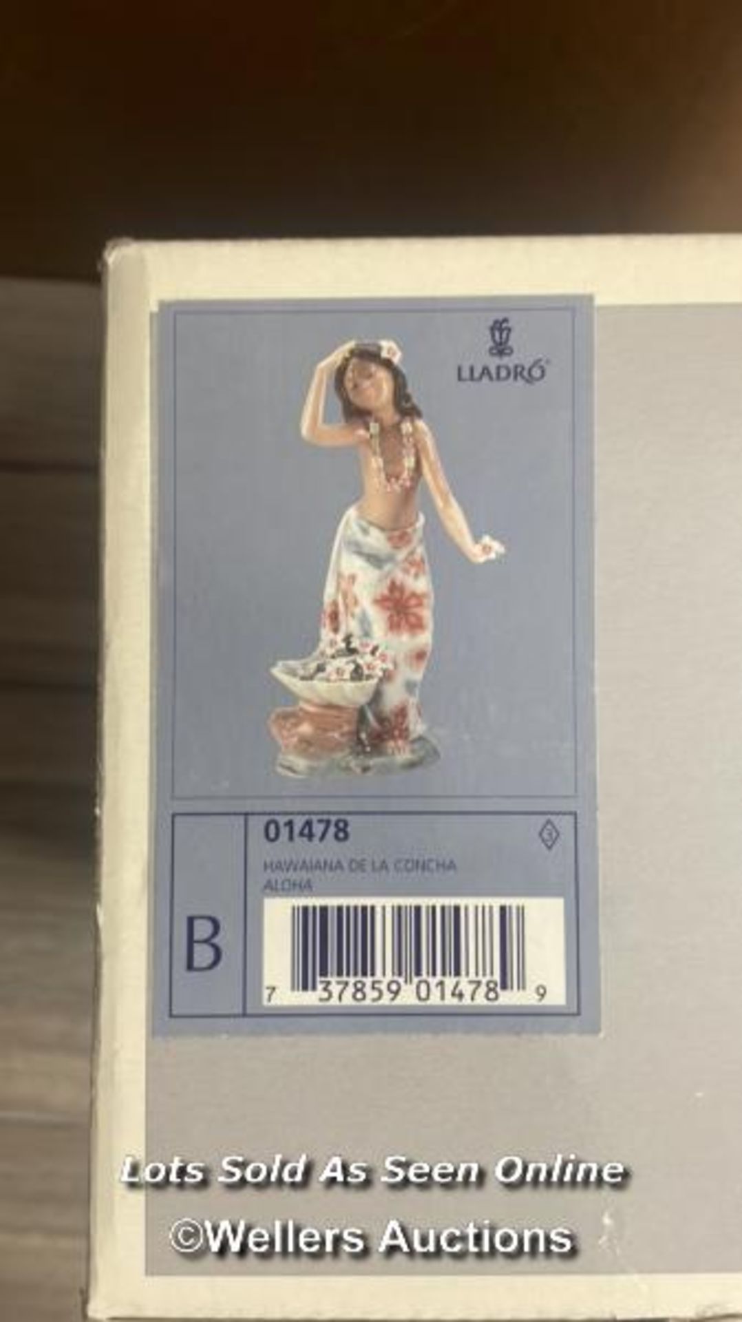 LLADRO "ALOHA" NO.01478, BOXED - Bild 9 aus 9