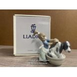 LLADRO "BASHFUL BATHER" NO. 05455, BOXED