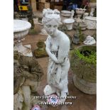 *STATUE OF A LADY, 32 INCHES HIGH / ALL LOTS ARE LOCATED AT AUTHENTIC RECLAMATION TN5 7EF