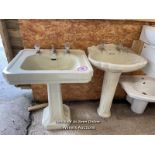 *TWO PEDESTAL BASINS / ALL LOTS ARE LOCATED AT AUTHENTIC RECLAMATION TN5 7EF