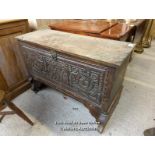 *LARGE DECORATIVE STORAGE BOX, 28 HIGH X 41 WIDE X 17 DEEP / ALL LOTS ARE LOCATED AT AUTHENTIC