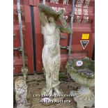 *STATUE OF A LADY, 47 INCHES HIGH / ALL LOTS ARE LOCATED AT AUTHENTIC RECLAMATION TN5 7EF