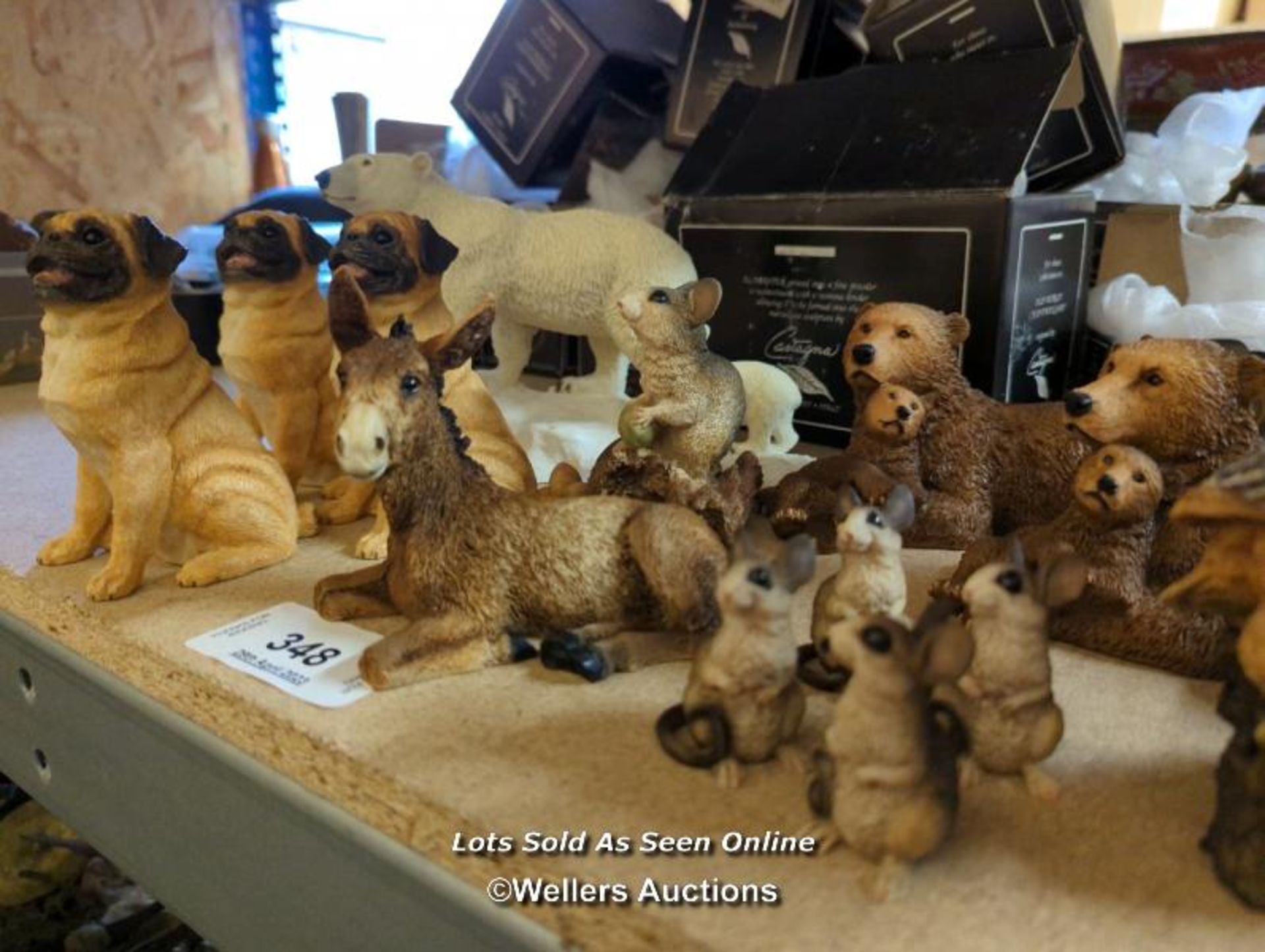 *QUANTITY OF ORNAMENTAL ANIMALS, MOST WITH BOXES / ALL LOTS ARE LOCATED AT AUTHENTIC RECLAMATION TN5 - Image 3 of 5