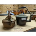 *TWO COPPER KETTLES / ALL LOTS ARE LOCATED AT AUTHENTIC RECLAMATION TN5 7EF