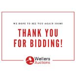 THANK YOU FOR BIDDING WITH US TODAY! ALL BIDDERS WILL RECEIVE THEIR INVOICE SHORTLY. IF YOU HAVE ANY