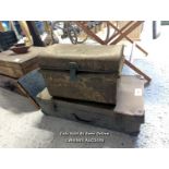 *METAL TRUNK AND ONE OTHER / ALL LOTS ARE LOCATED AT AUTHENTIC RECLAMATION TN5 7EF