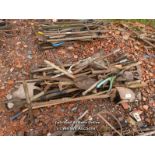 *COLLECTION OF TOOLS / ALL LOTS ARE LOCATED AT AUTHENTIC RECLAMATION TN5 7EF