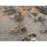 *SHEEP SHEARER, BOOT SCRAPER AND TILLER / ALL LOTS ARE LOCATED AT AUTHENTIC RECLAMATION TN5 7EF