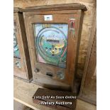 *VINTAGE FUN FAIR WONDERS 'FORE' SLOT MACHINE / ALL LOTS ARE LOCATED AT AUTHENTIC RECLAMATION TN5