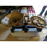 *VINTAGE AVERY SCALES AND WEIGHTS / ALL LOTS ARE LOCATED AT AUTHENTIC RECLAMATION TN5 7EF