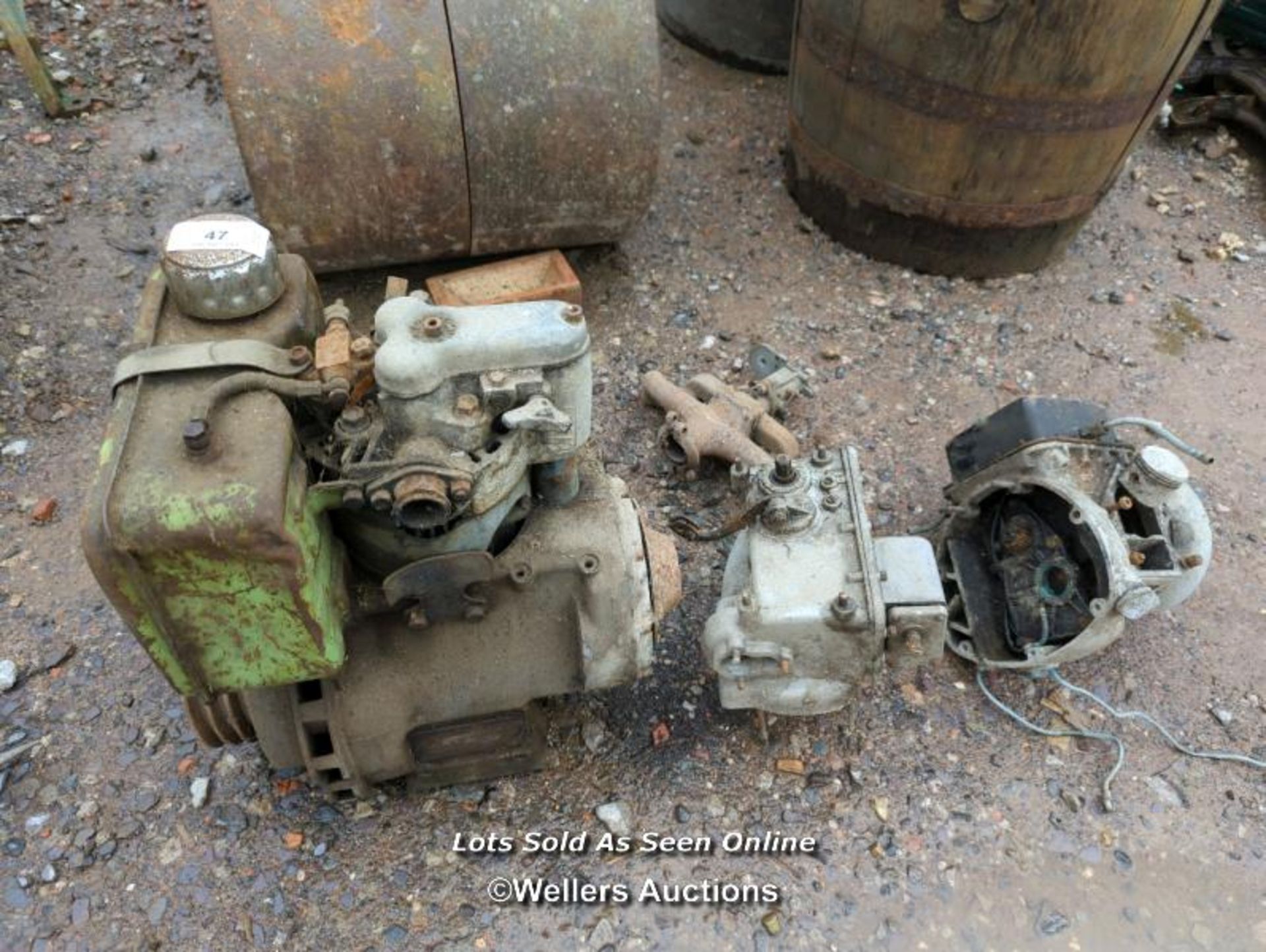 *COLLECTION OF ENGINES / ALL LOTS ARE LOCATED AT AUTHENTIC RECLAMATION TN5 7EF