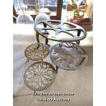 *FOUR TRIVETS / ALL LOTS ARE LOCATED AT AUTHENTIC RECLAMATION TN5 7EF