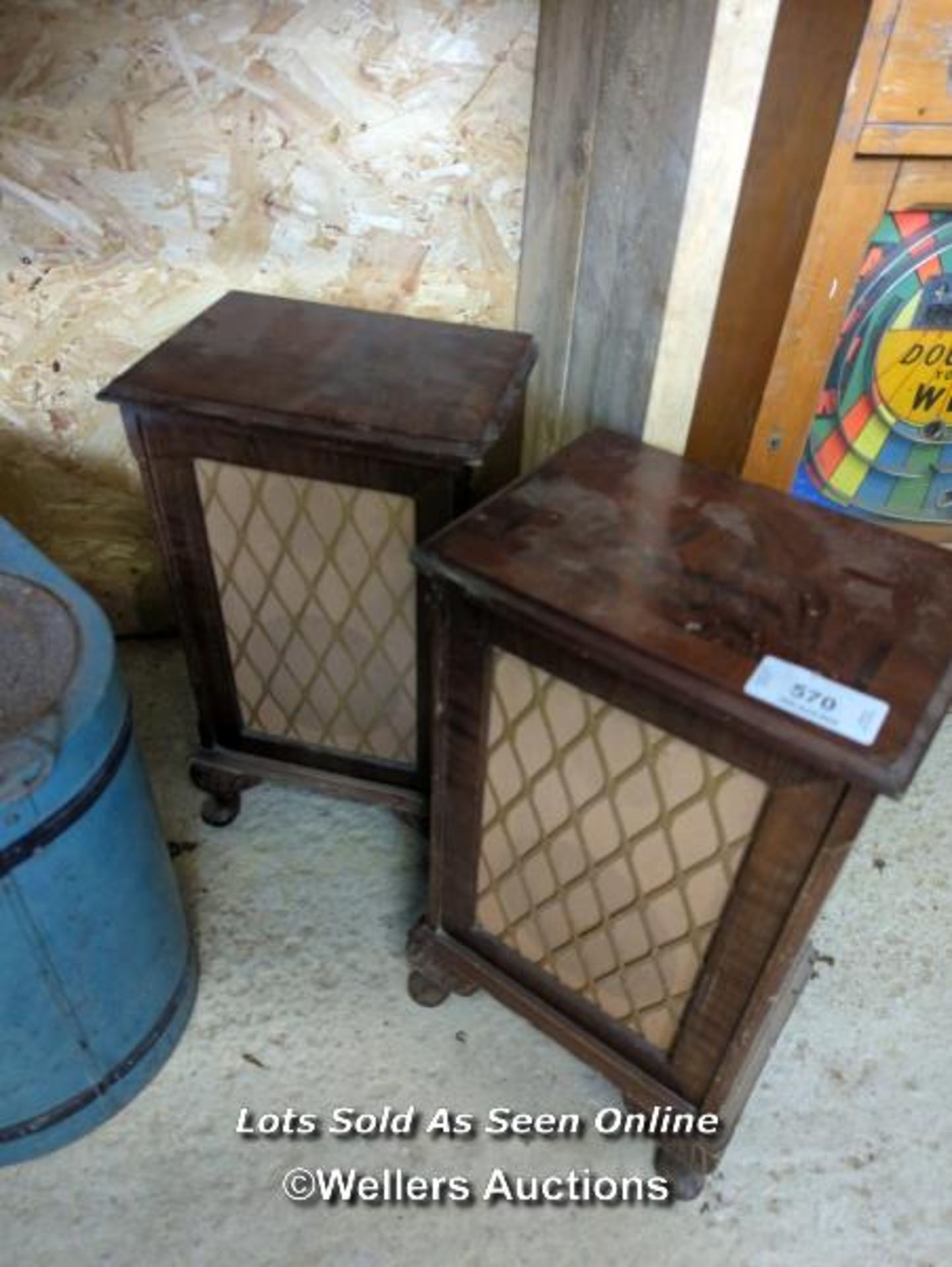 *PAIR OF CHELMSFORD SPEAKERS / ALL LOTS ARE LOCATED AT AUTHENTIC RECLAMATION TN5 7EF
