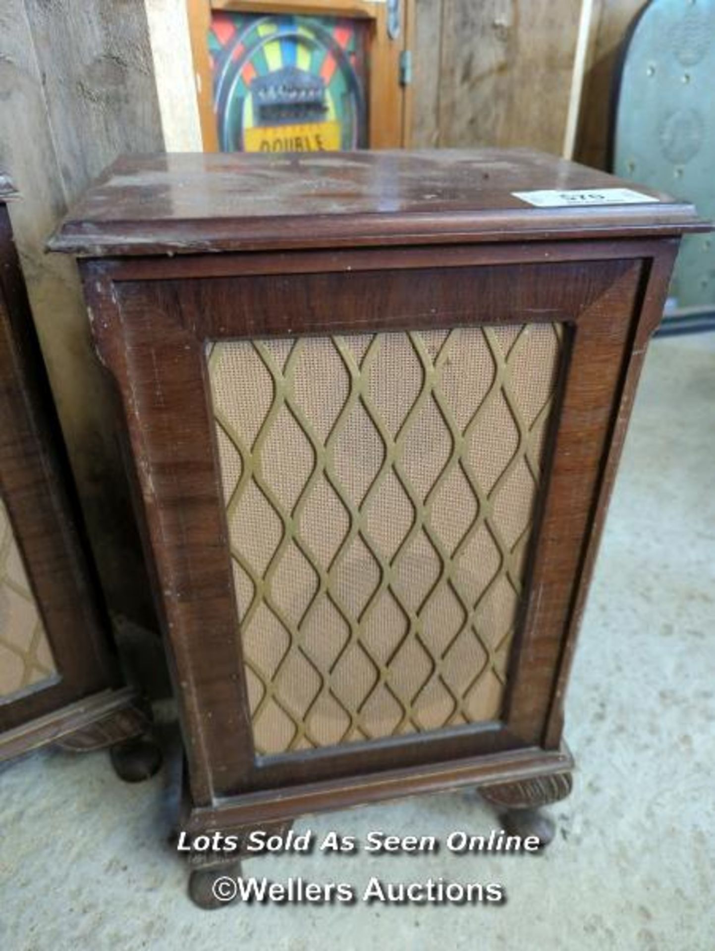 *PAIR OF CHELMSFORD SPEAKERS / ALL LOTS ARE LOCATED AT AUTHENTIC RECLAMATION TN5 7EF - Image 2 of 3