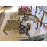 *FIVE VARIOUS TRIVETS / ALL LOTS ARE LOCATED AT AUTHENTIC RECLAMATION TN5 7EF
