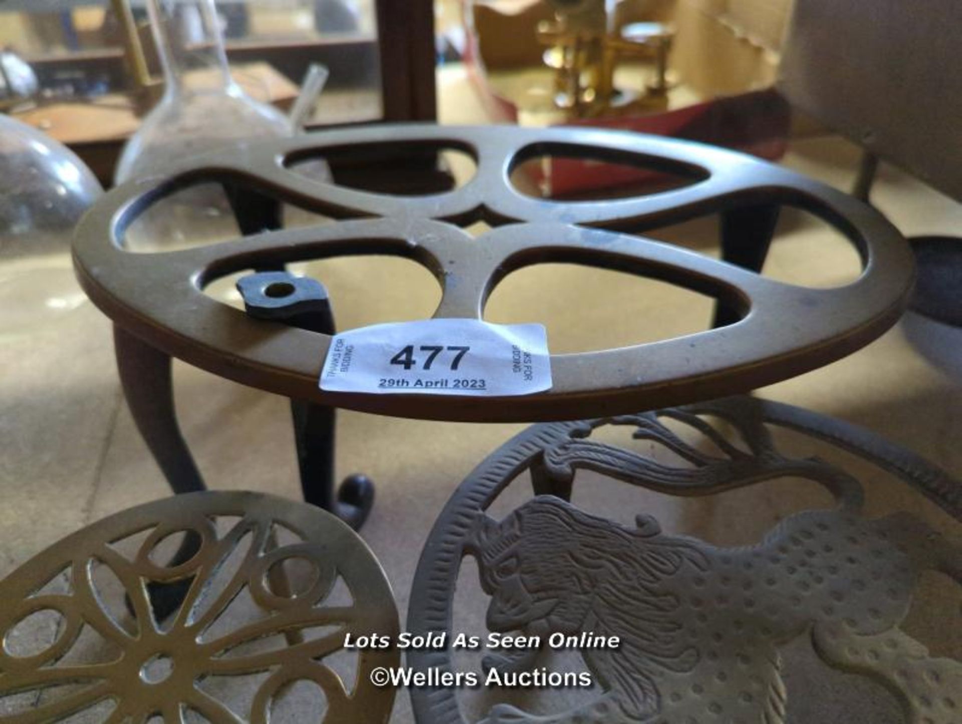 *FOUR TRIVETS / ALL LOTS ARE LOCATED AT AUTHENTIC RECLAMATION TN5 7EF - Image 3 of 3