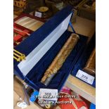 *DECORATIVE MILITARY SHELL IN DISPLAY CASE / ALL LOTS ARE LOCATED AT AUTHENTIC RECLAMATION TN5 7EF