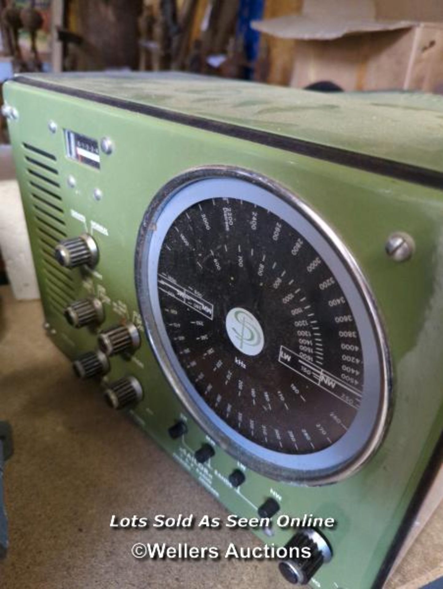 *VINTAGE SAILOR A/S SP RADIO, TYPE: R108 / ALL LOTS ARE LOCATED AT AUTHENTIC RECLAMATION TN5 7EF - Image 2 of 3