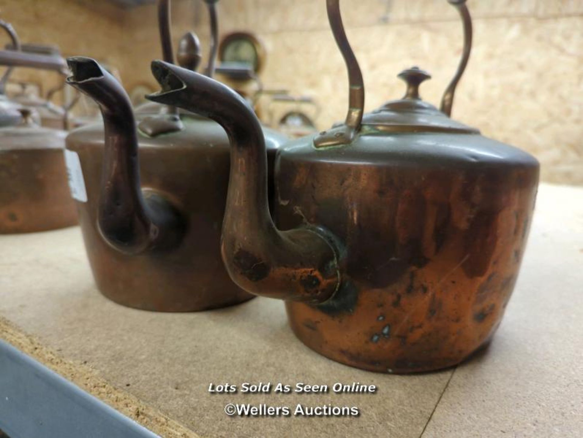 *TWO COPPER KETTLES / ALL LOTS ARE LOCATED AT AUTHENTIC RECLAMATION TN5 7EF - Image 2 of 2