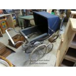 *VINTAGE WILSON COACH BUILT PRAM / ALL LOTS ARE LOCATED AT AUTHENTIC RECLAMATION TN5 7EF