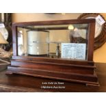 *US MAHOGANY CASED SHIP'S BAROGRAPH / LOCATED AT VICTORIA ANTIQUES, WADEBRIDGE, PL27 7DD