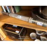 *NAVY TELESCOPE BY ROSS OF LONDON , NO. 25954, WITH ROPE GRIP / LOCATED AT VICTORIA ANTIQUES,