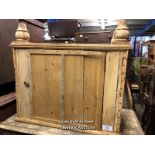 CUPBOARD, IN NEED OF RESTORATION / LOCATED AT VICTORIA ANTIQUES, WADEBRIDGE, PL27 7DD