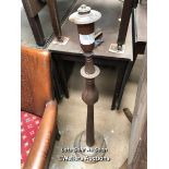 STANDARD LAMP STAND, 44 INCHES HIGH / LOCATED AT VICTORIA ANTIQUES, WADEBRIDGE, PL27 7DD