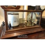 *MAHOGANY CASED BAROGRAPH / LOCATED AT VICTORIA ANTIQUES, WADEBRIDGE, PL27 7DD