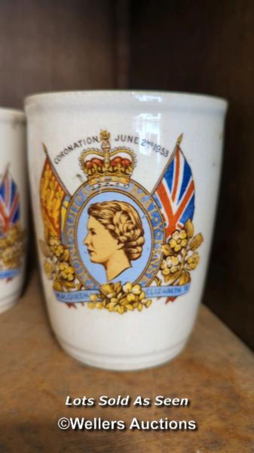 *SEVEN COMMEMORATIVE MUGS / LOCATED AT VICTORIA ANTIQUES, WADEBRIDGE, PL27 7DD - Image 3 of 4