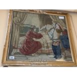 *WOOL TAPESTRY PICTURE / LOCATED AT VICTORIA ANTIQUES, WADEBRIDGE, PL27 7DD