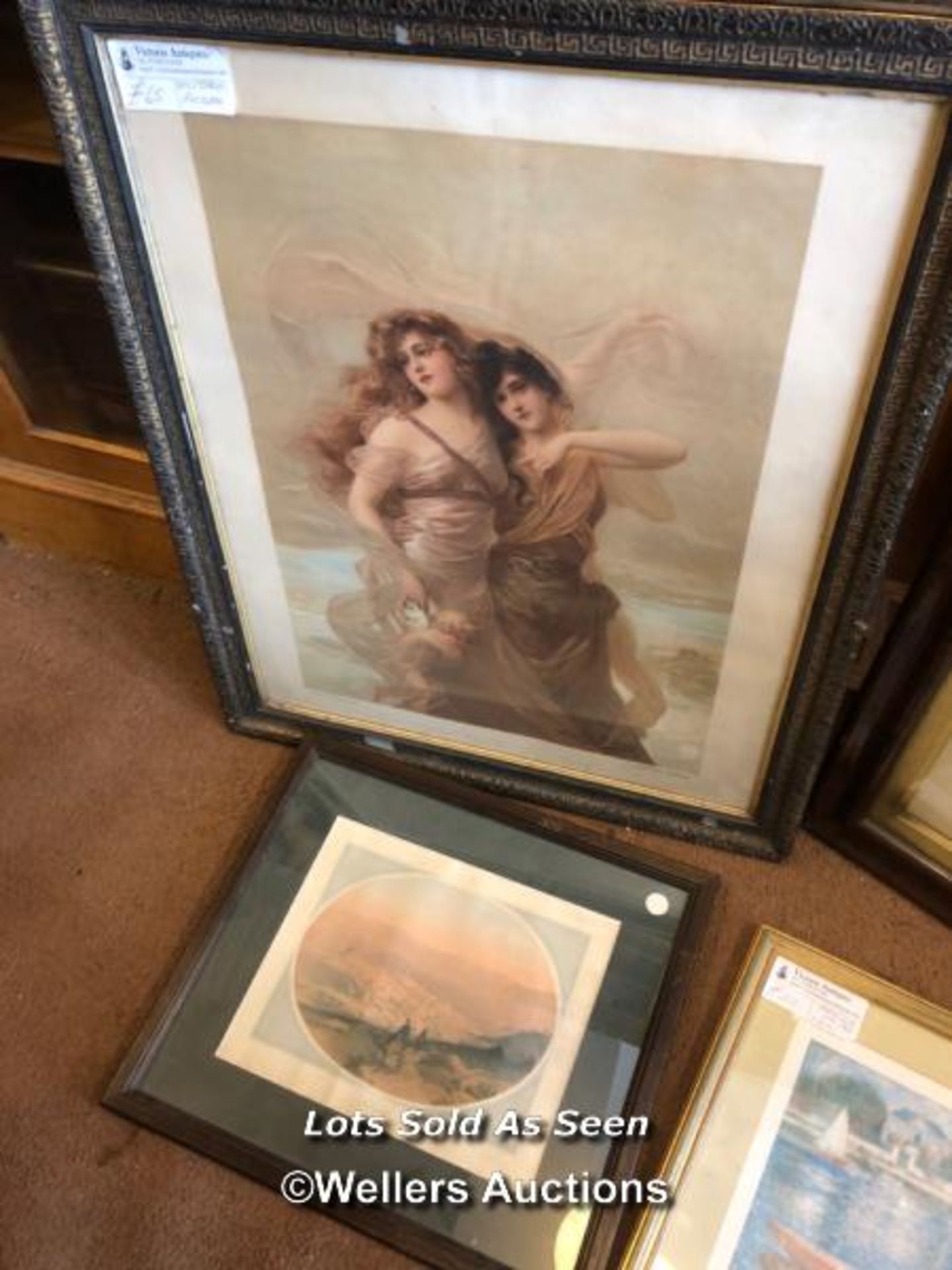 *4X ASSORTED FRAMED AND GLAZED PRINTS / LOCATED AT VICTORIA ANTIQUES, WADEBRIDGE, PL27 7DD - Image 2 of 3