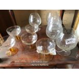 *10X ASSORTED GLASSES / LOCATED AT VICTORIA ANTIQUES, WADEBRIDGE, PL27 7DD