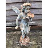 *CAST IRON FAIRY, 52CM (H) / COLLECTION LOCATION: WELLERS AUCTIONS (GU1 4SJ)