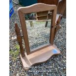 DRESSING TABLE MIRROR, 50CM (H) X 40CM (W) X 17CM (D) / COLLECTION LOCATION: WOKING (GU24), FULL