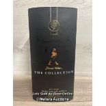 JOHNNY WALKER THE COLLECTION FINEST SCOTCH WHISKY, WITH TASTING NOTES INCLUDES FOUR 200ML BOTTLES,