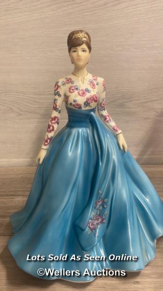 FOUR COALPORT FIGURINES - BARBARA ANN, VICTORIA, THE ROYAL BALL AND LAUREN - Image 6 of 9